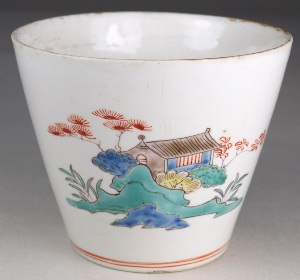 a chantilly porcelain beaker circa 1740-50 